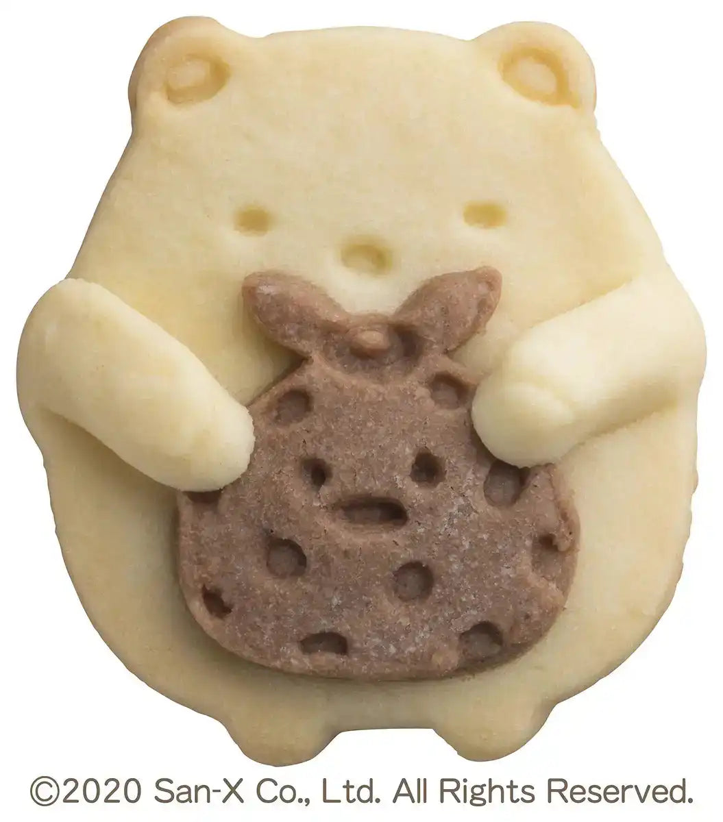 Kai Corporation Facial Expression Cookie Cutter Set Sumikko Gurashi Shirokuma Made In Japan - Dn0501- Japan Figure Store - #1 Bring To You The Best Japanese Goods