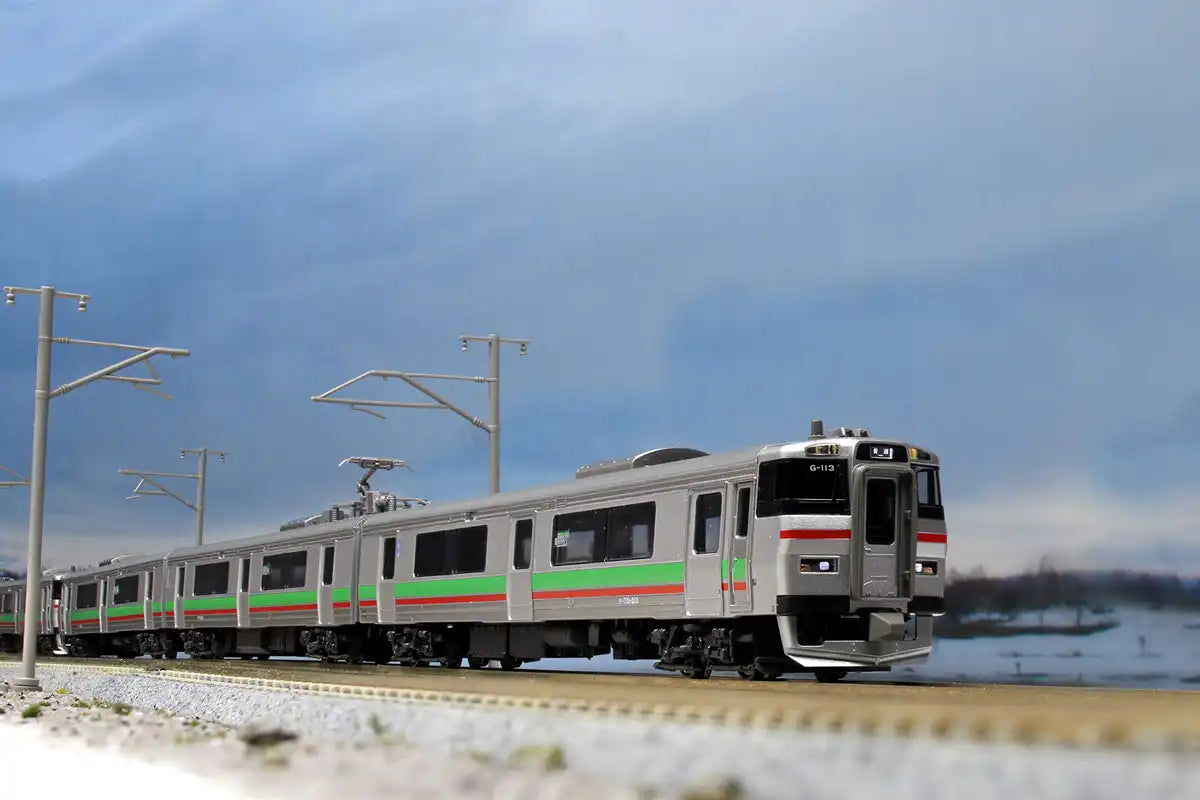 Kato 3-Car N Gauge 731 Series Ishikari Liner Model Train Set 10-1619- Japan Figure Store - #1 Bring To You The Best Japanese Goods