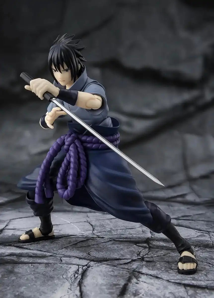Tamashii Nations Naruto Shippuden Sasuke SH Figuarts PVC Figure