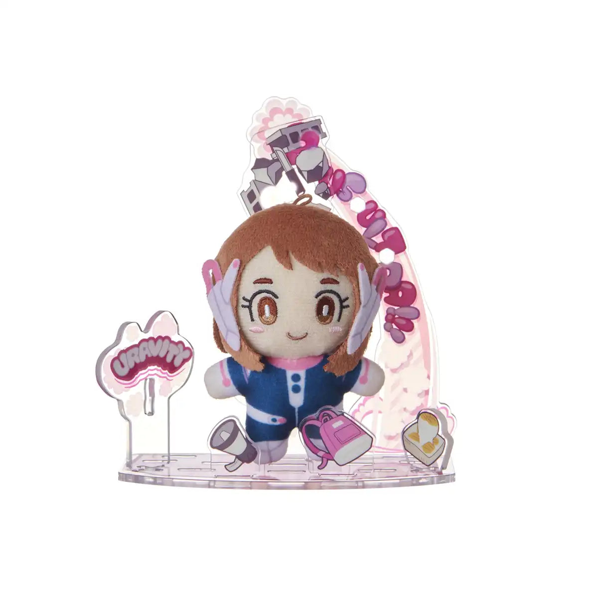 Sega Fave My Hero Academia Uraraka Ochako Acrylic Plush Toy- Japan Figure Store - #1 Bring To You The Best Japanese Goods
