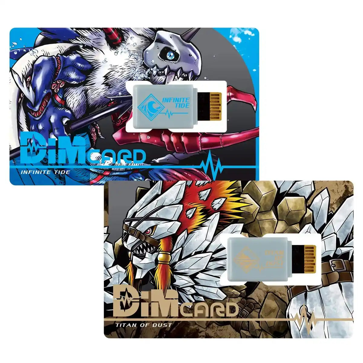 Bandai Dim Card Set Vol. 02 Infinite Tide & Titan Of Dus Anime Dim Cards- Japan Figure Store - #1 Bring To You The Best Japanese Goods
