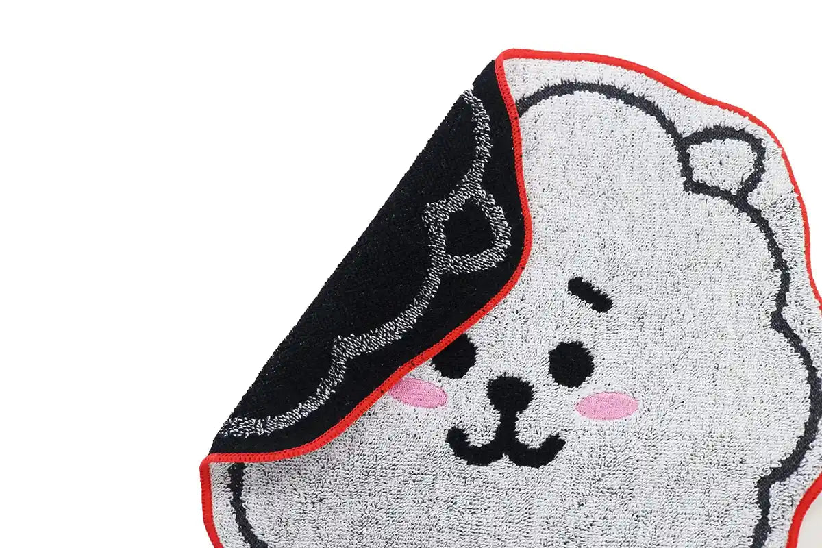MARUSHIN Bt21 Mini Towel 'Die-Cut Rj'- Japan Figure Store - #1 Bring To You The Best Japanese Goods