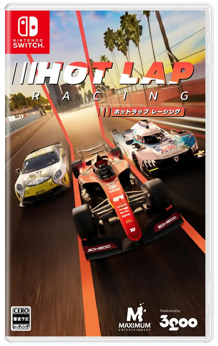 3Goo Hot Lap Racing Nintendo Switch Game - High-Speed Adventure