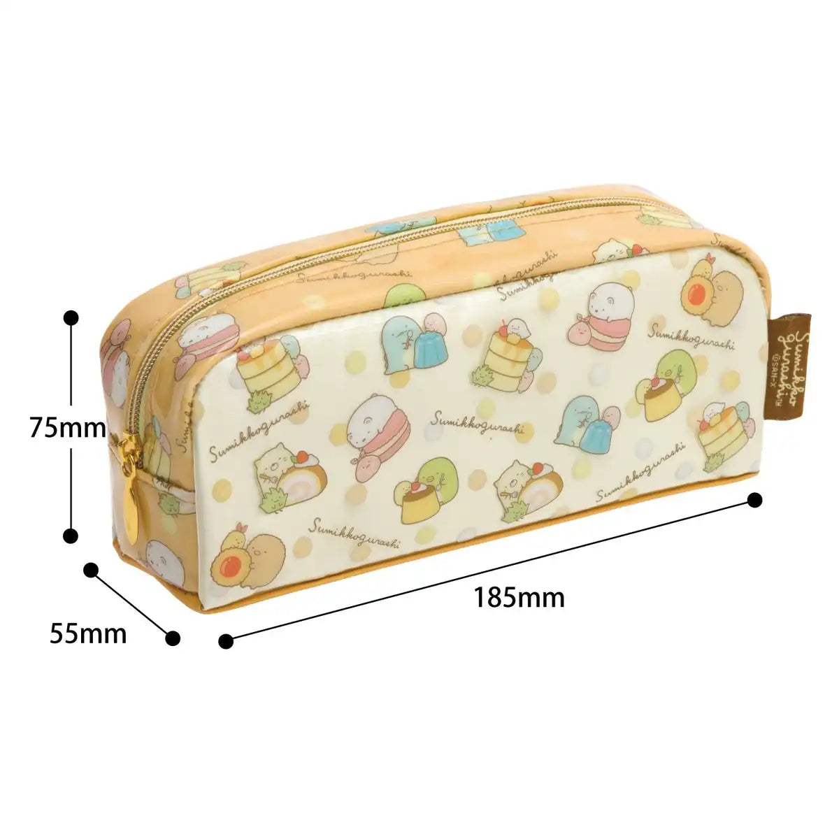 Sumikko Gurashi Pen Pouch Orange Sweets- Japan Figure Store - #1 Bring To You The Best Japanese Goods