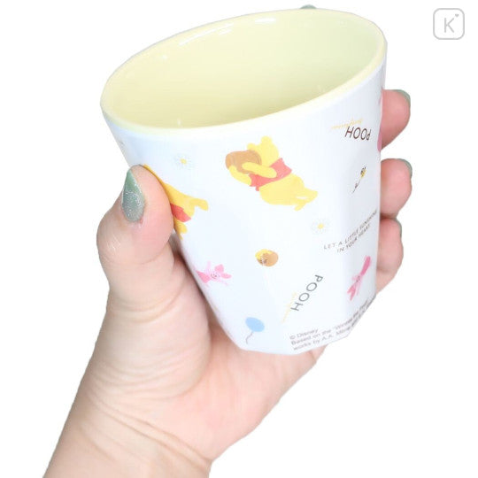 T'S Factory Cup White Disney Melamine 270Ml Winnie The Pooh Japan Dn-5525504Po- Japan Figure Store - #1 Bring To You The Best Japanese Goods