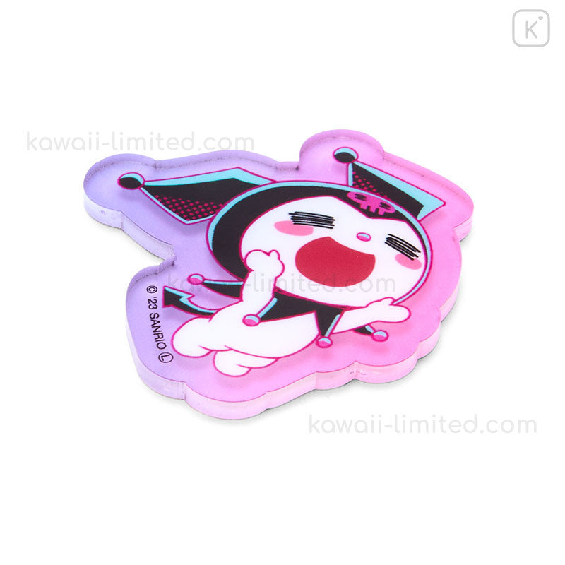 T&S Factory Kuromi&S Pretty Journey Acrylic Sticker Japan H5.3Xw5Xd0.3Cm Sr-5541659Wa