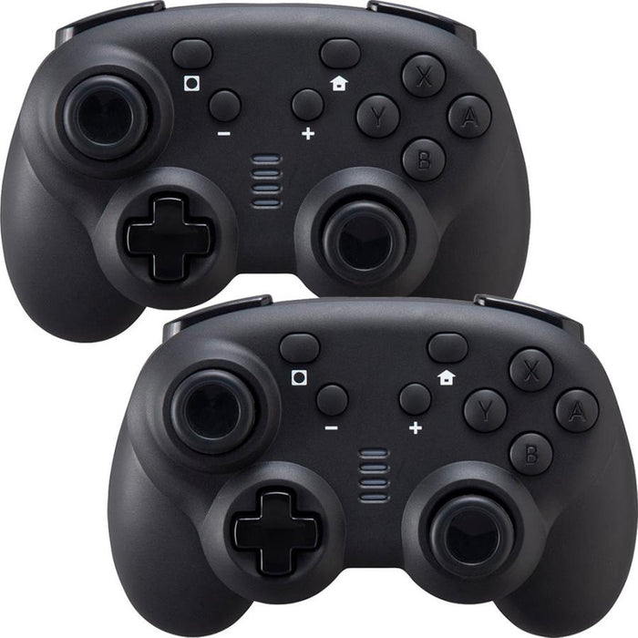 Cyber Gadget Gyro Controller Mini Wireless Set 2 Switch Black- Japan Figure Store - #1 Bring To You The Best Japanese Goods