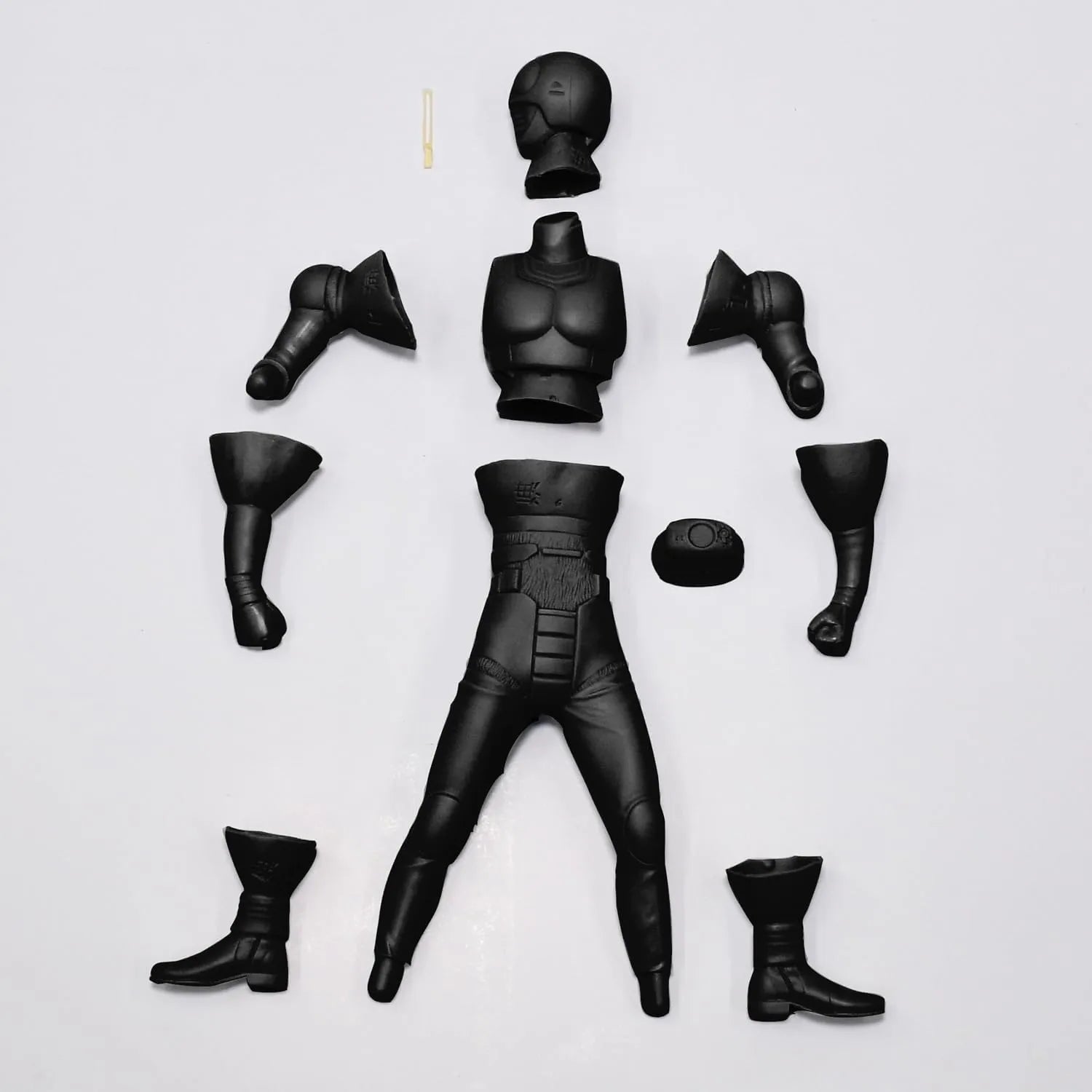 Kaiyodo Kamen Rider Black 1/8 Scale Soft Vinyl Unpainted Kit