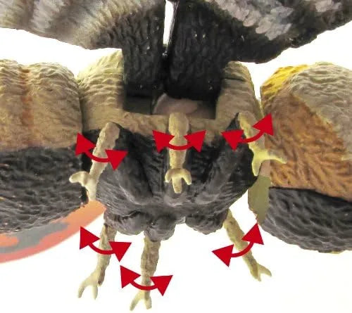 Kaiyodo Tokusatsu Revoltech 012 Mothra Action Figure PVC ABS