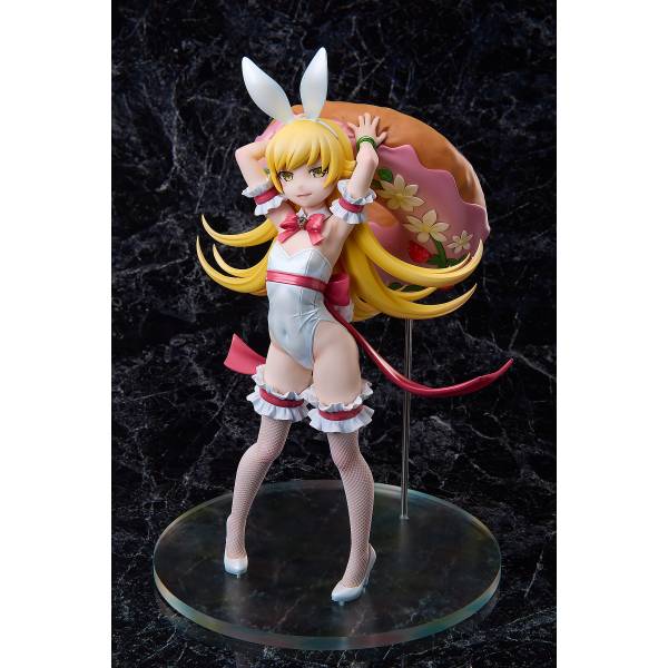 Monogatari Series Shinobu Oshino - White Bunny 1/4 Figure