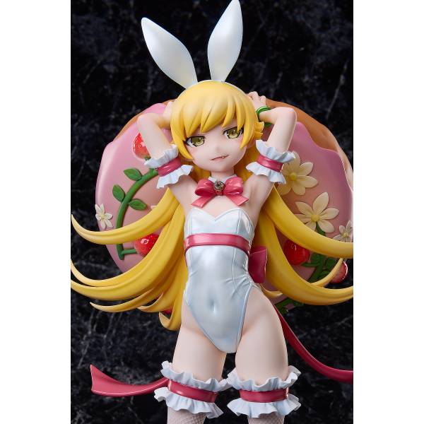 Monogatari Series Shinobu Oshino - White Bunny 1/4 Figure