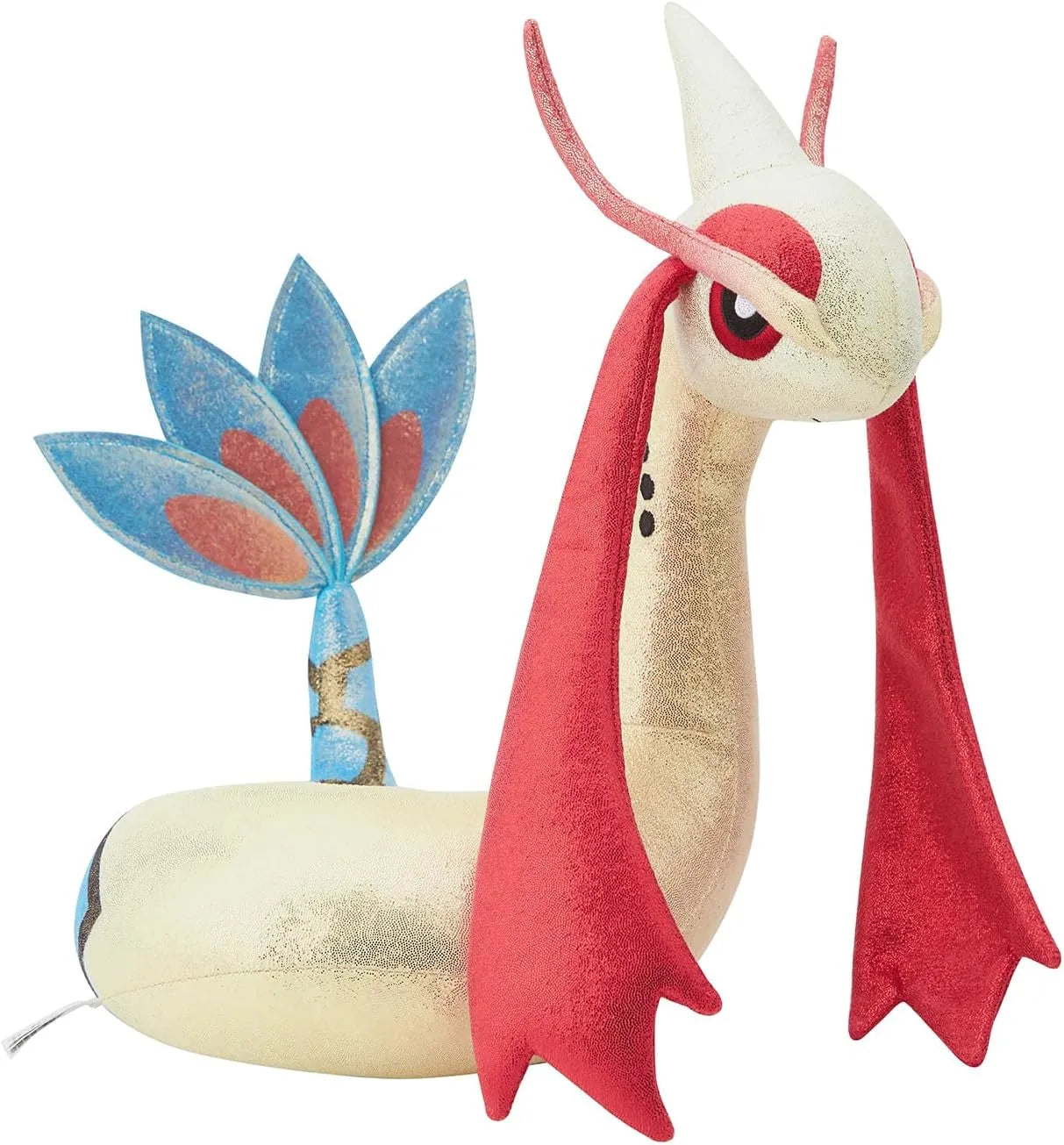 Pokemon Milotic Plush Toy Sparkling Glitter Soft Stuffed Doll