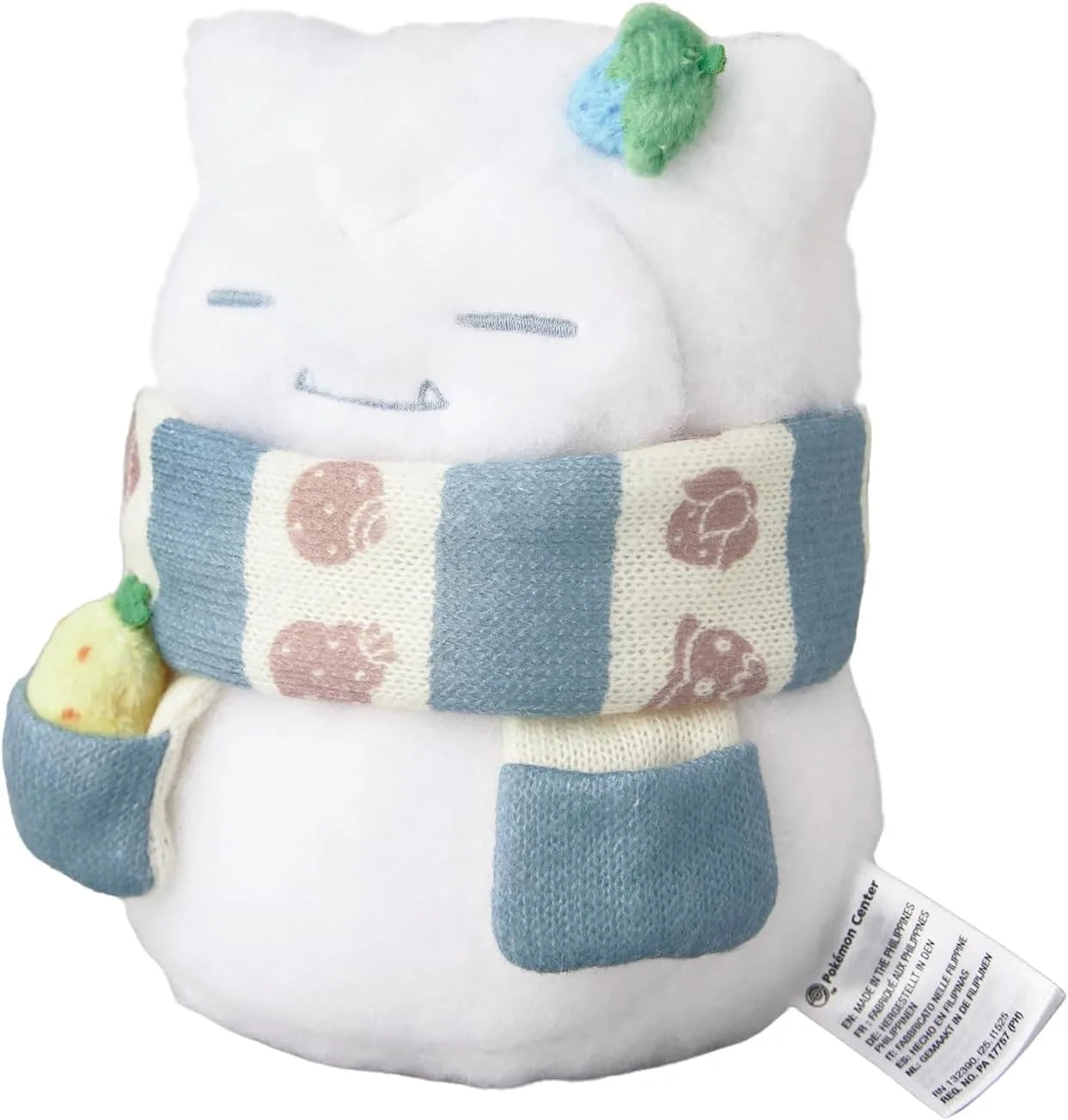 Pokemon Yukidarman Plush Toy Soft Original Pokemon Center Toy