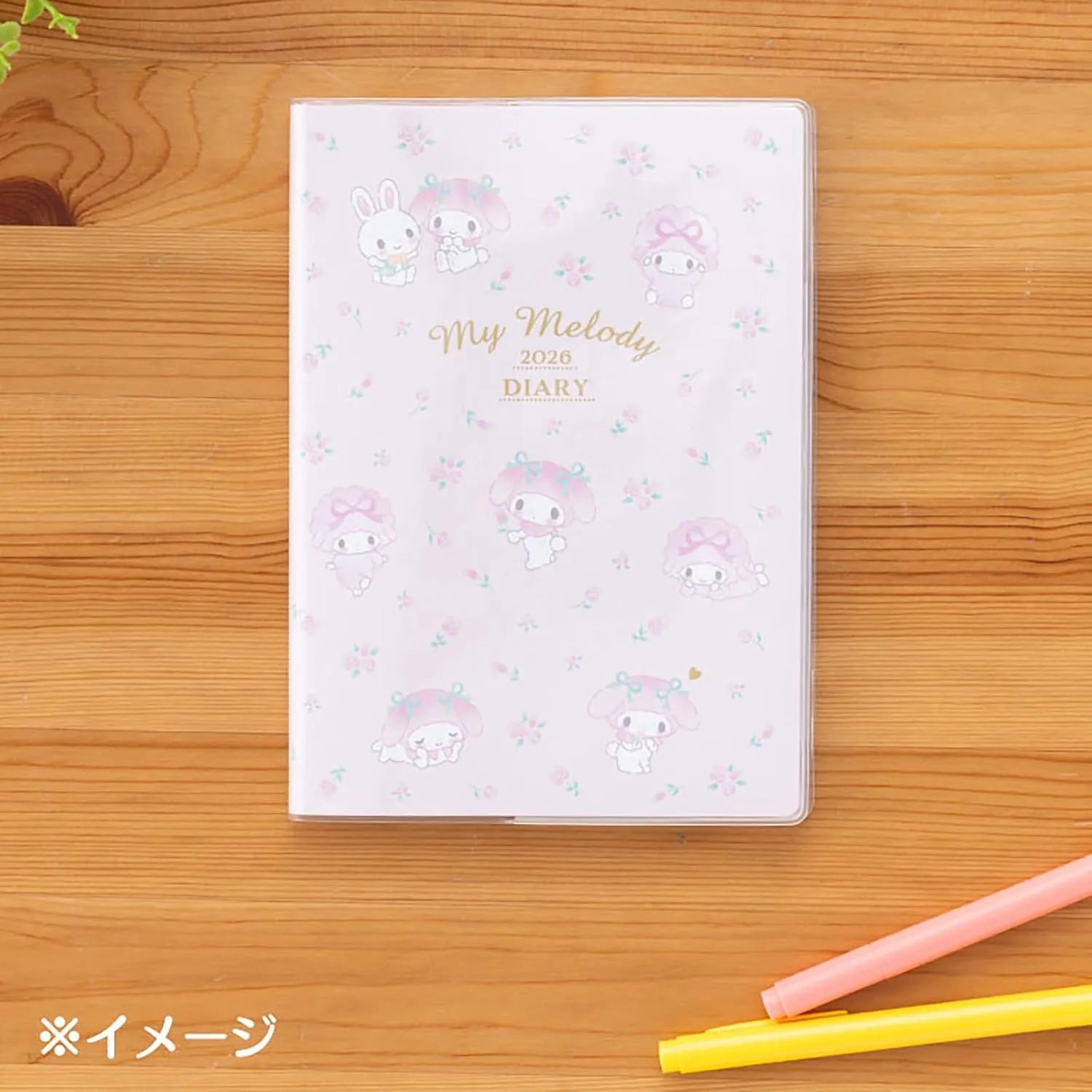 Sanrio B6 Diary Block Type 2026 My Melody Planner Notebook