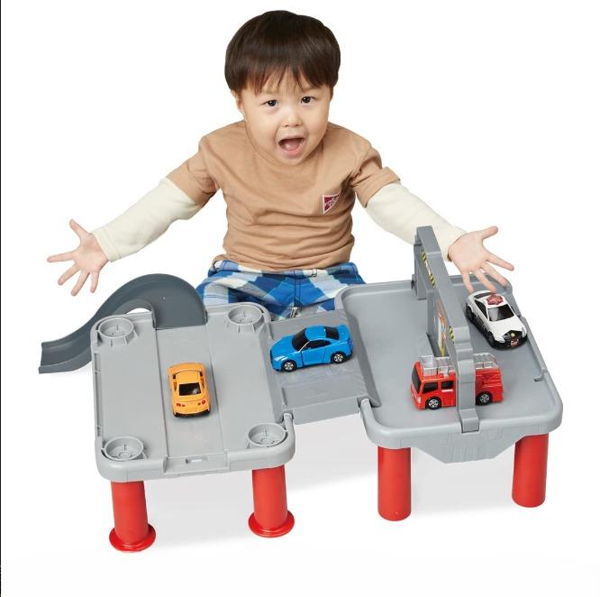 Takara Tomy Tomica 2Way For The First Time To Play Tomica Chushajo Set Minicar Car Toys 1.5 Years Old And Over Toy Safety Standard Passed St Mark Certification Tomica Takara Tomy- Japan Figure Store - #1 Bring To You The Best Japanese Goods