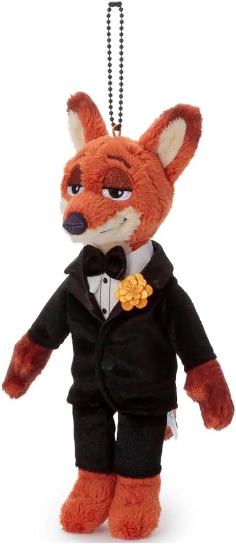 Takara Tomy Arts Disney Zootopia Nick Wilde Tuxedo Ball Chain Mascot Toy Takara Tomy A R T S