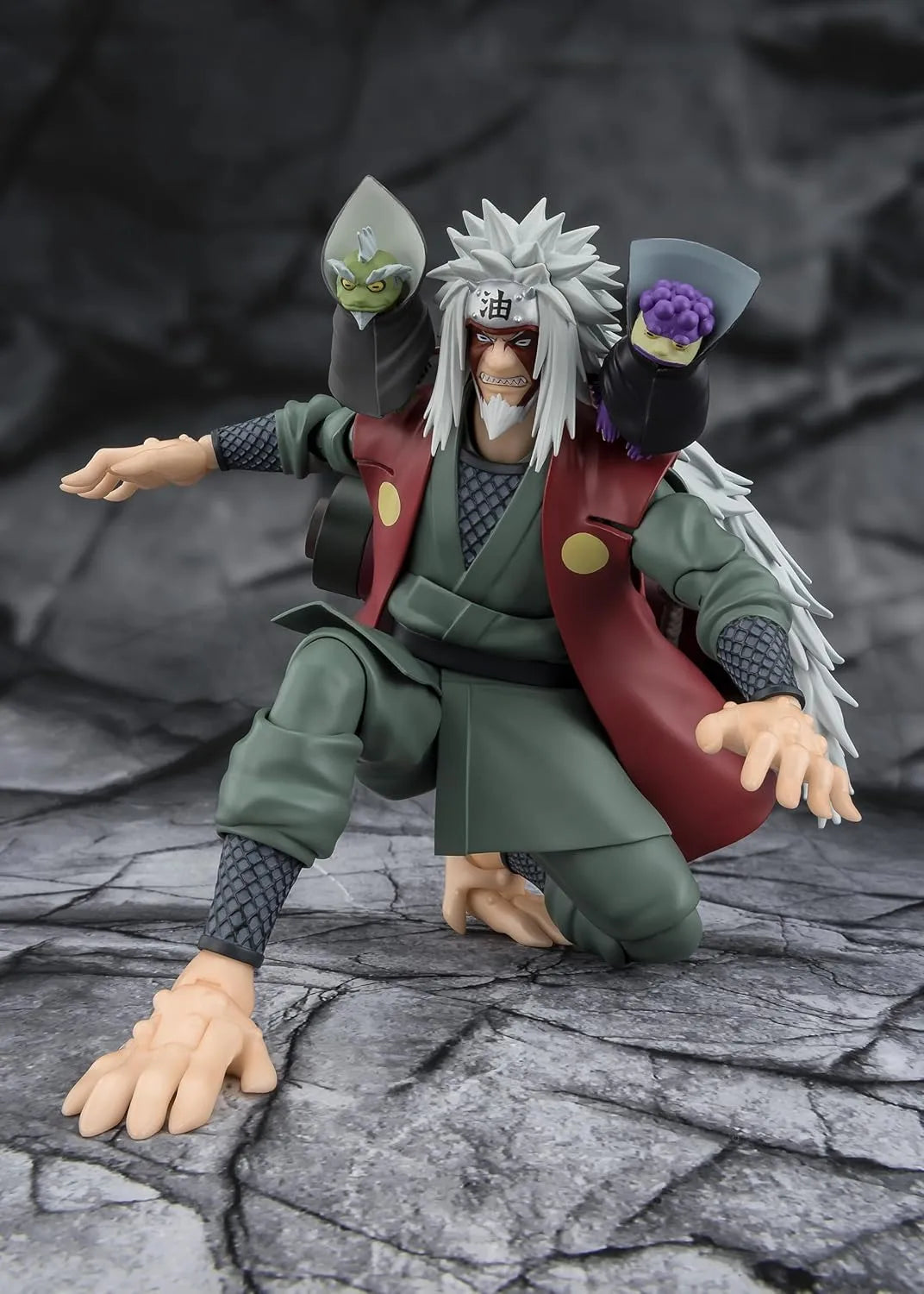 Tamashii Nations Naruto S.H. Figuarts Jiraiya Sage Mode Set