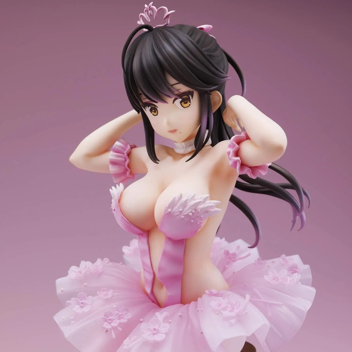 Union Creative Flamingo Ballet Ponytail Child Figure PVC ABS