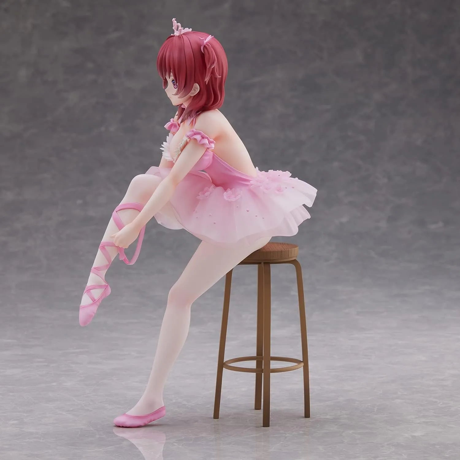 Union Creative Flamingo Ballet Red Haired Child Figure PVC ABS