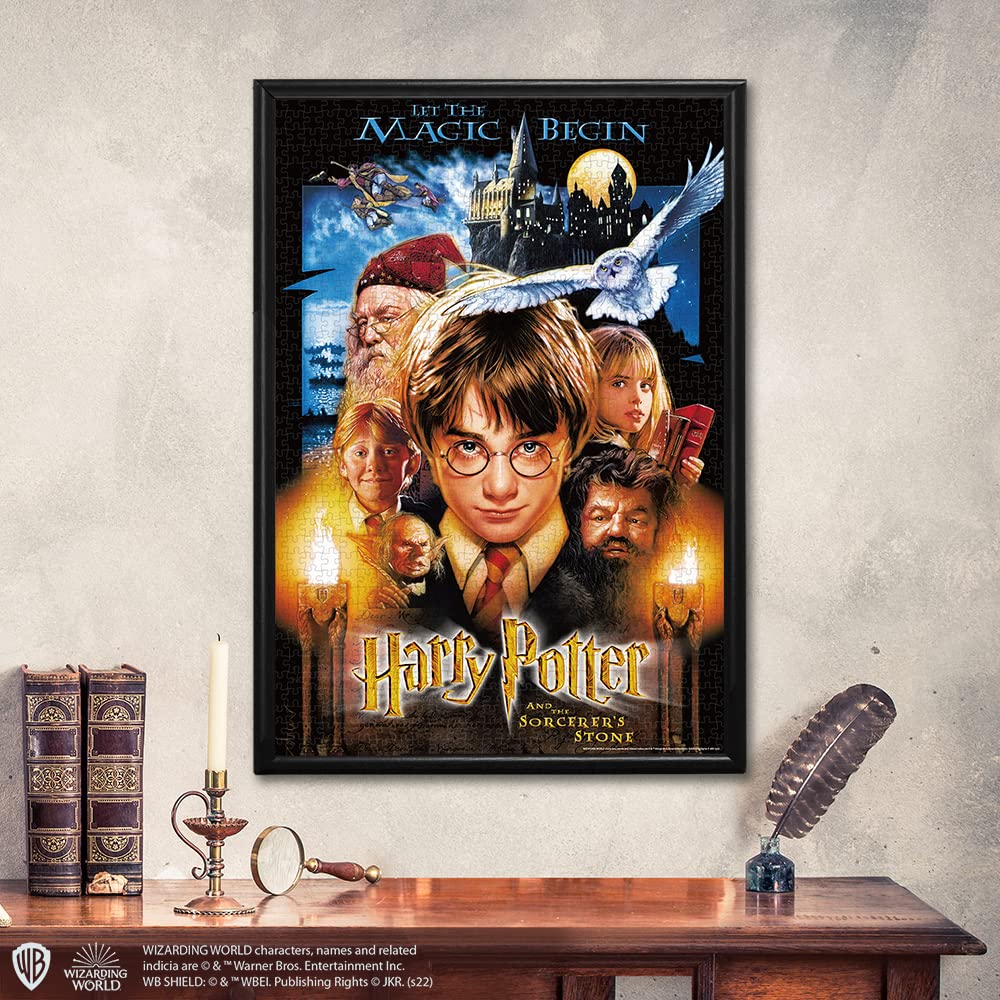 TENYO B1000-820 Jigsaw Puzzle Harry Potter And The Sorcerer'S Stone Let The Magic Begin Glow In The Dark 1000 Pieces- Japan Figure Store - #1 Bring To You The Best Japanese Goods