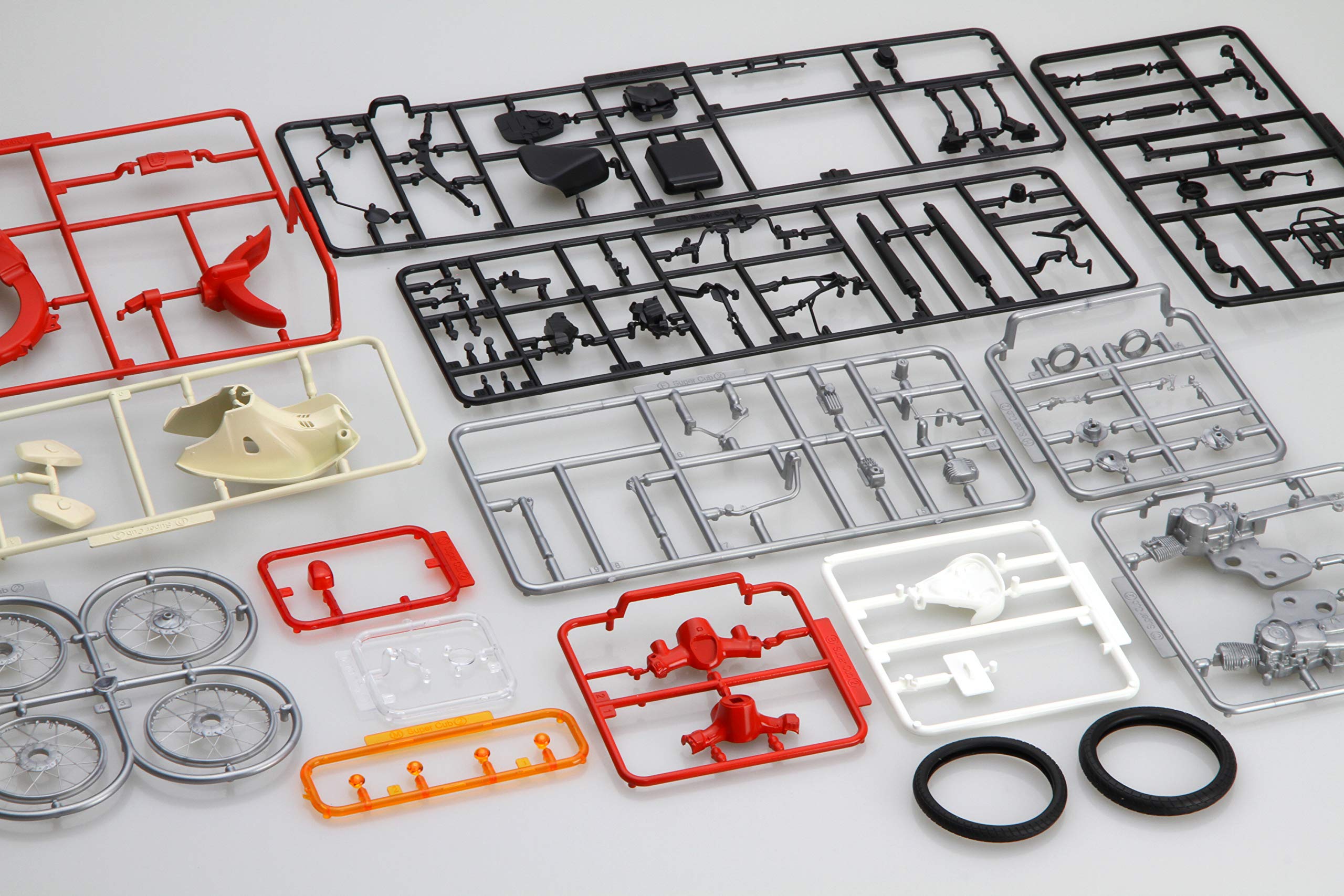 1/12 Fujimi Model Ex-3 Honda Super Cub 110 (60th Anniversary)- Japan Figure Store - #1 Bring To You The Best Japanese Goods