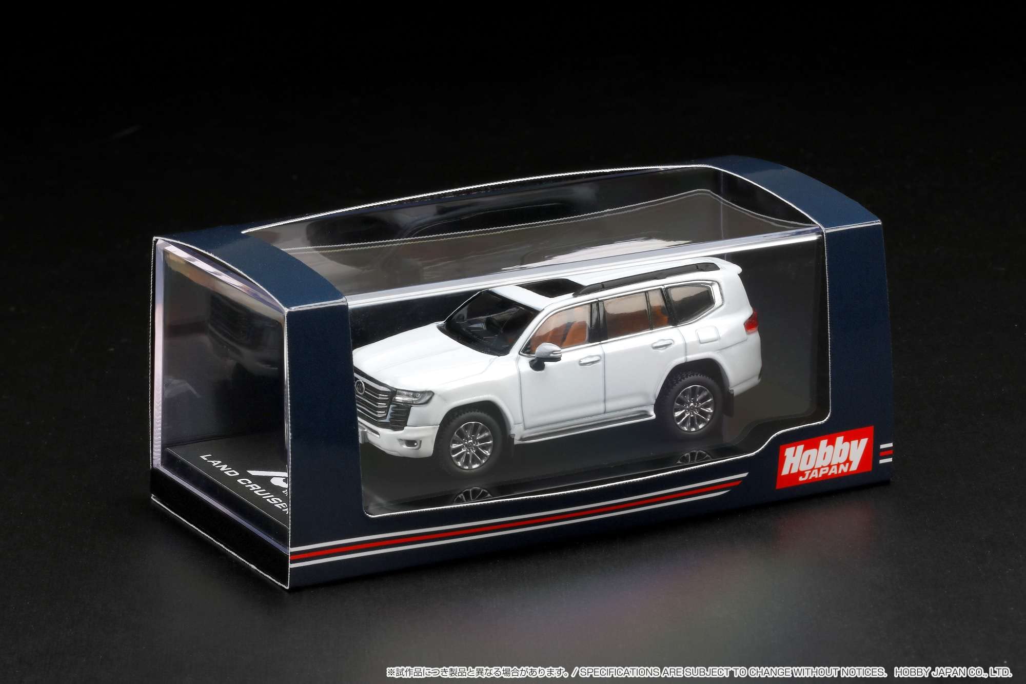 1/64 Hobby Japan Toyota Land Cruiser (Ja300W) Zx White Pearl/Beige- Japan Figure Store - #1 Bring To You The Best Japanese Goods
