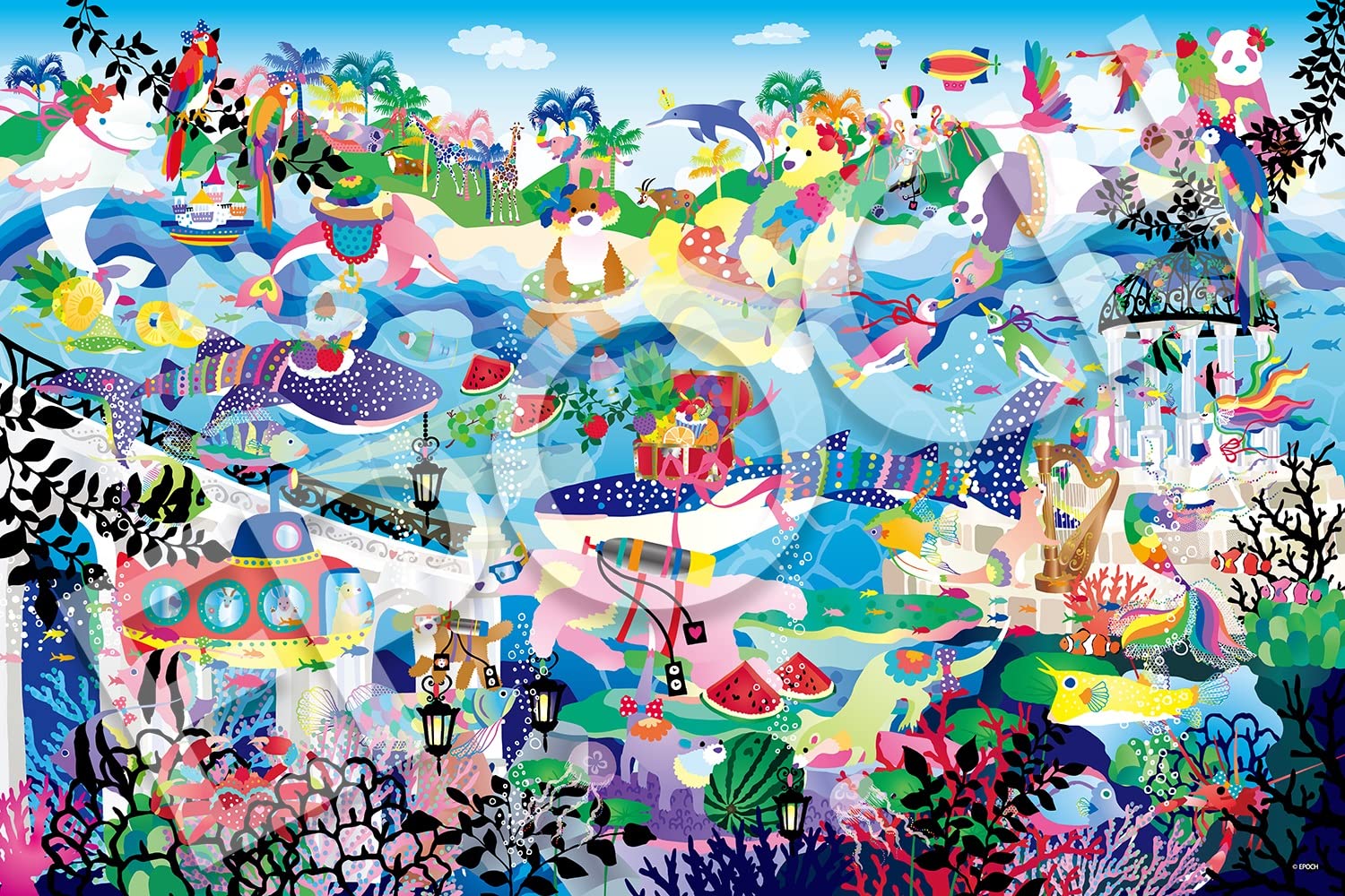 EPOCH 23-094S Jigsaw Puzzle Wherever You Are The Place Is My Paradise 2016 S-Pieces- Japan Figure Store - #1 Bring To You The Best Japanese Goods