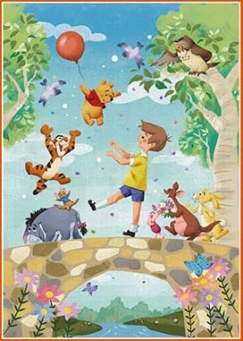 TENYO D300-715 Jigsaw Puzzle Disney Winnie The Pooh Welcome Back! 300 Pieces- Japan Figure Store - #1 Bring To You The Best Japanese Goods