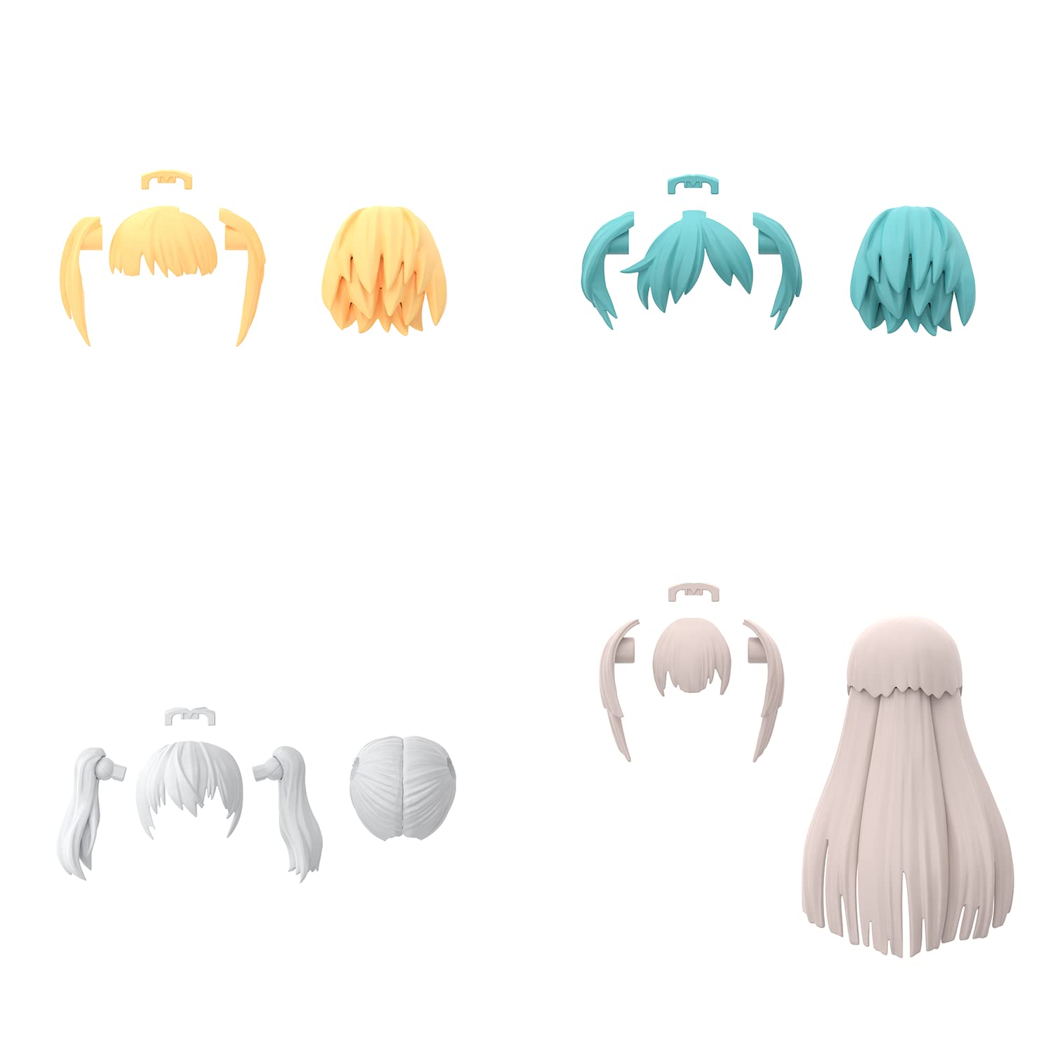 Bandai Spirits 30Ms Option Hairstyle Parts Vol.5 Japan (Box)- Japan Figure Store - #1 Bring To You The Best Japanese Goods