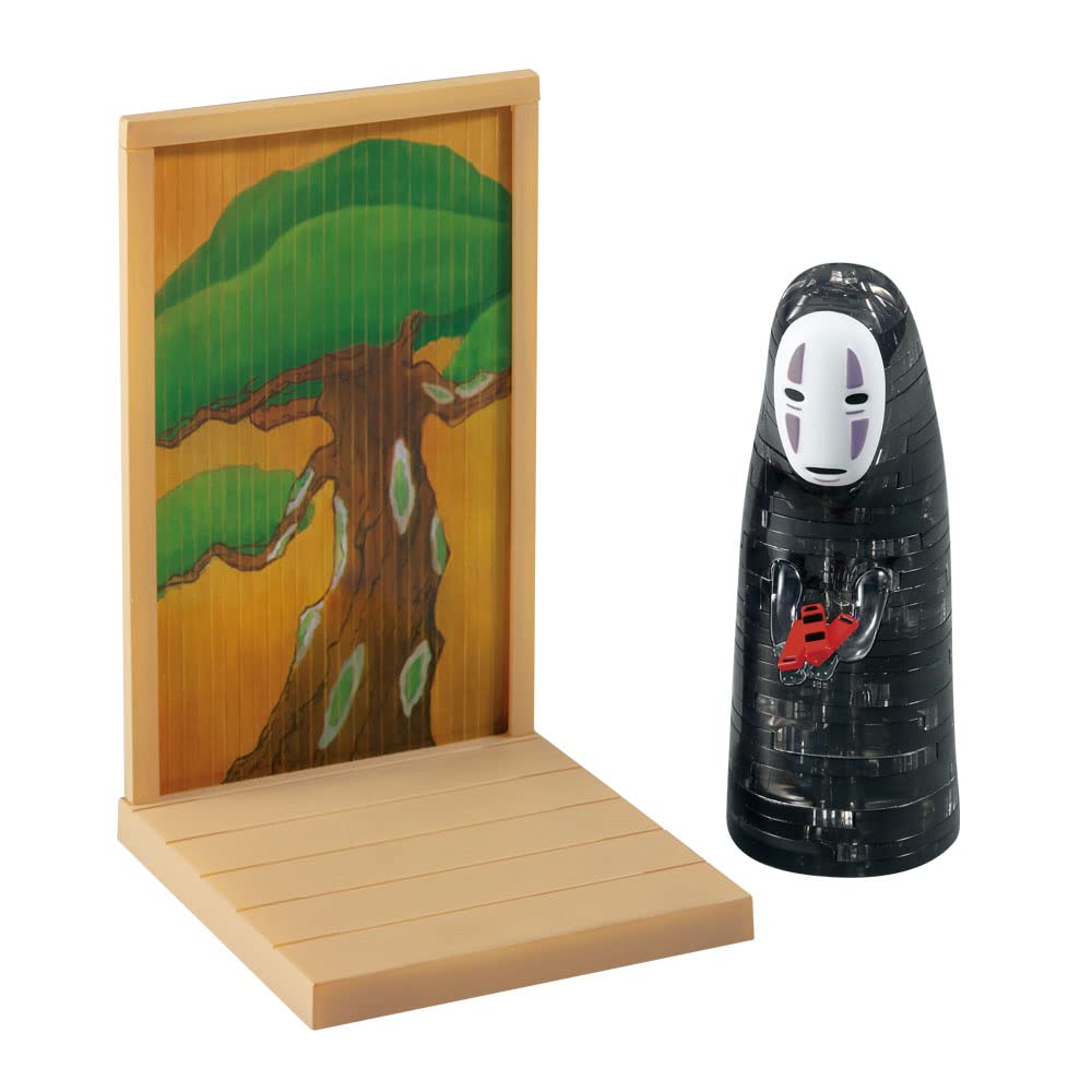 BEVERLY 50282 Crystal 3D Puzzle Studio Ghibli Spirited Away No-Face 44 Pieces- Japan Figure Store - #1 Bring To You The Best Japanese Goods