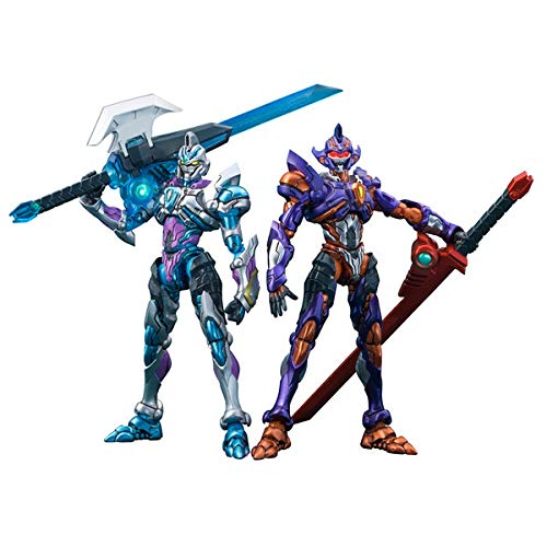 Megahouse Actibuilder Ssss.Gridman Grid Knight & Gridman Initial Fighter Set Movable Figure Japan- Japan Figure Store - #1 Bring To You The Best Japanese Goods