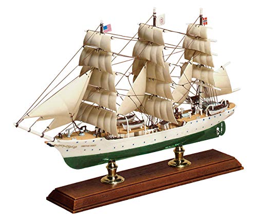 Aoshima 1/350 Scale Sailing Ship Christian Radich Plastic Model Kit