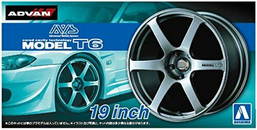 Aoshima 1/24 Avs Model T6 19 Inch Plastic Model Kit Accessory