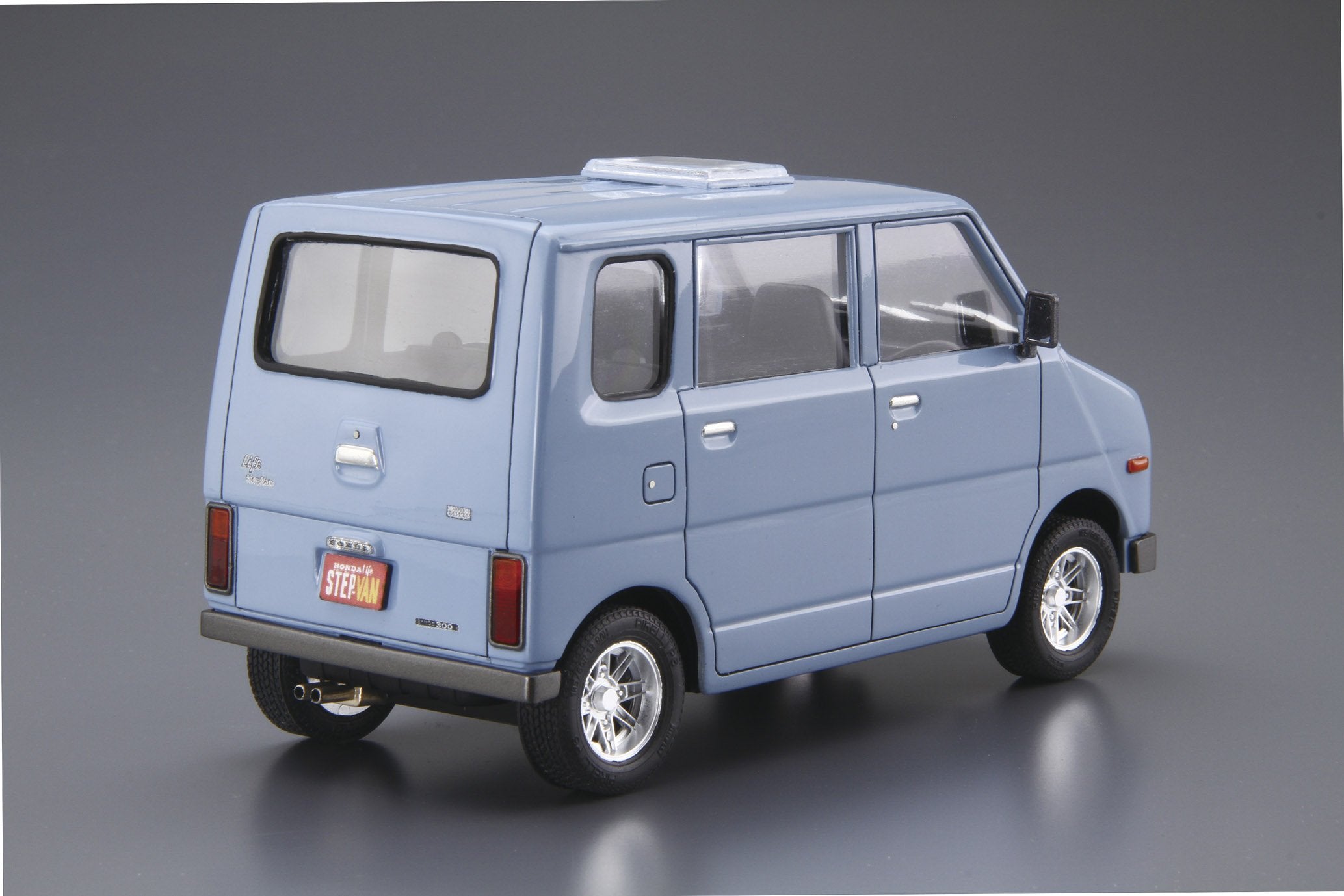 AOSHIMA 55717 The Model Car 74 Honda Va Life Step Van 1974 1/20 Scale Kit- Japan Figure Store - #1 Bring To You The Best Japanese Goods