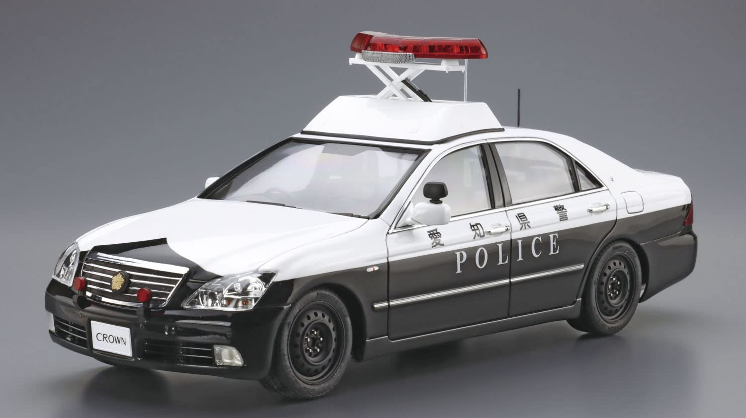 AOSHIMA The Patrol Car 1/24 No.7 Toyota Grs180 Crown Patrol Car For Traffic Plastic Model- Japan Figure Store - #1 Bring To You The Best Japanese Goods