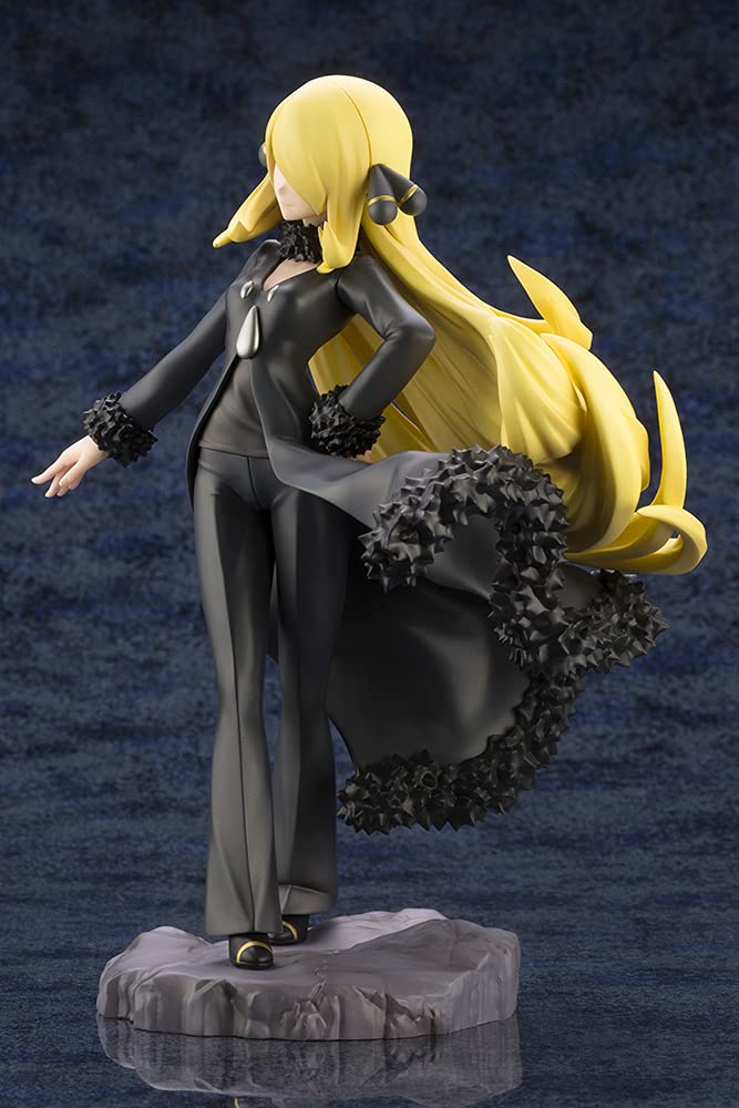 Kotobukiya Artfx J Cynthia with Garchomp 1/8 Japanese Plastic Scale Figure Toys- Japan Figure Store - #1 Bring To You The Best Japanese Goods