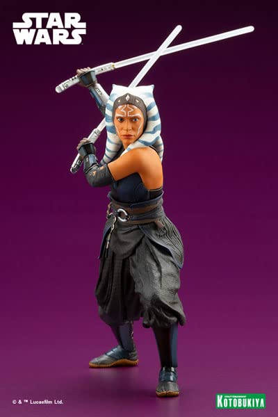 KOTOBUKIYA Artfx+ Ahsoka Tano 1/10 Easy Assembly Kit Star Wars- Japan Figure Store - #1 Bring To You The Best Japanese Goods