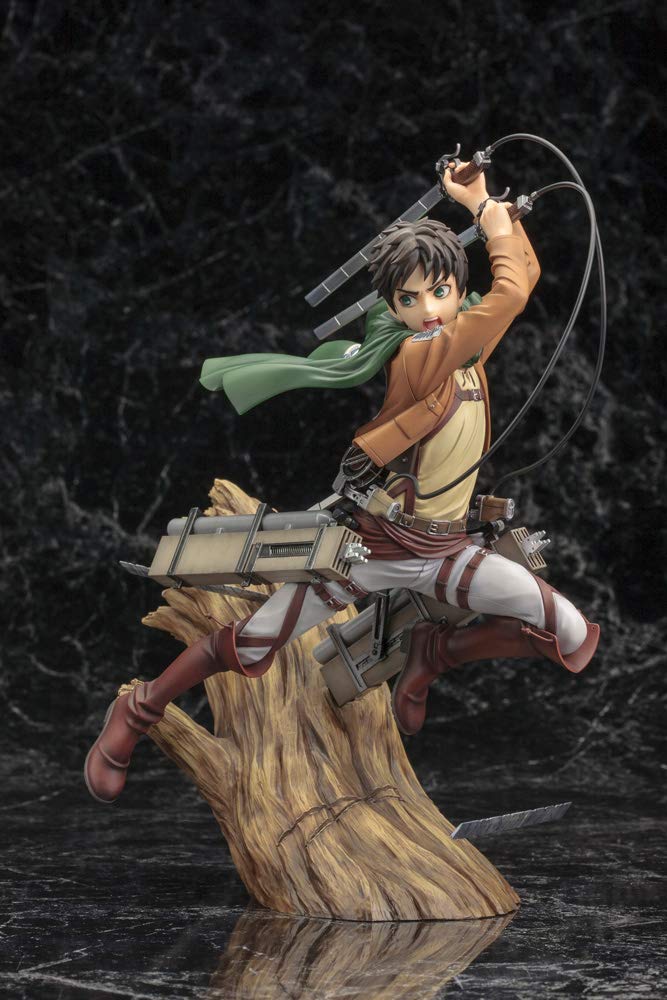 Kotobukiya Attack On Titan Artfx J Eren Jaeger 1/8 Scale PVC Complete Figure- Japan Figure Store - #1 Bring To You The Best Japanese Goods