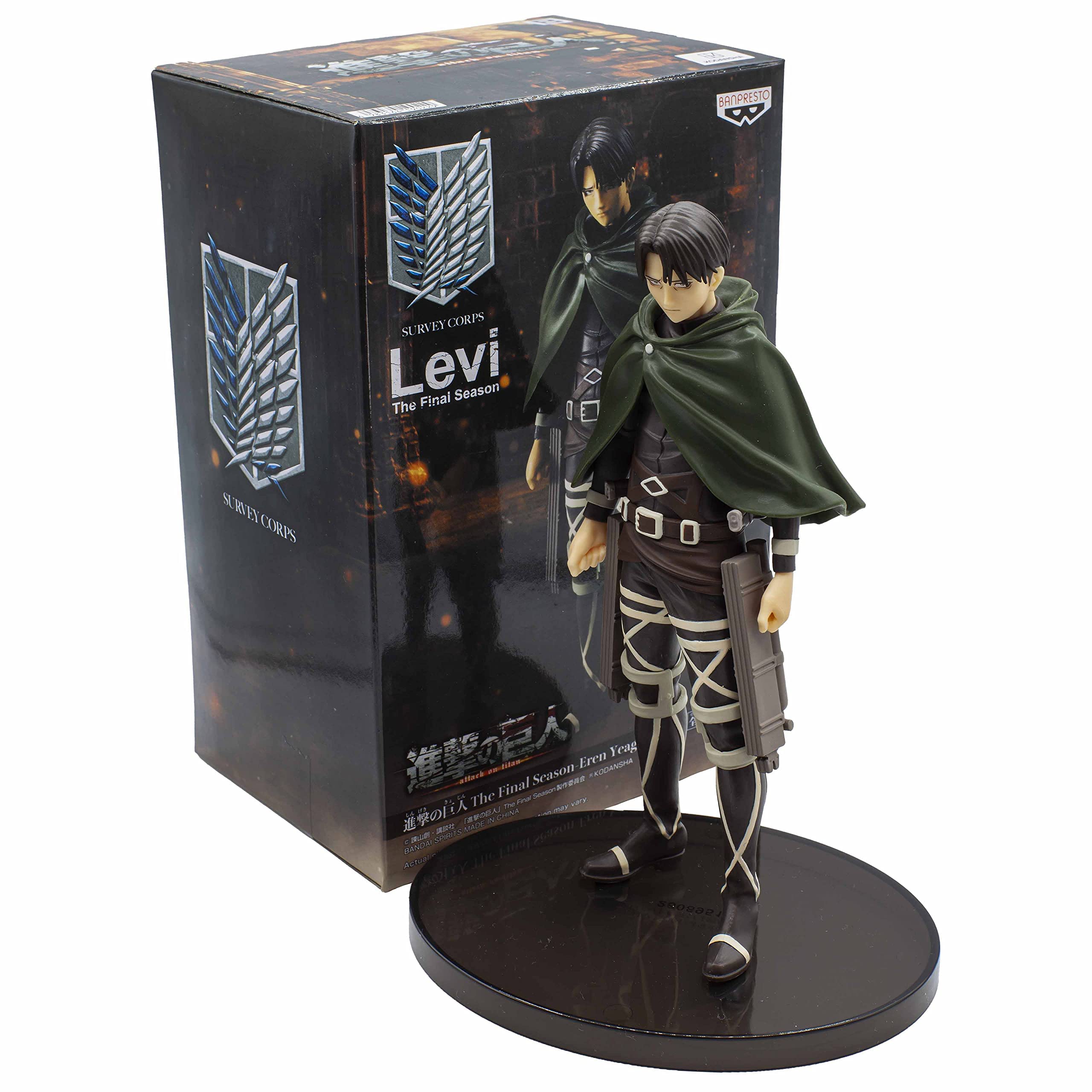 Banpresto Japan Attack On Titan Final Season Eren Yeager & Levi Figure- Japan Figure Store - #1 Bring To You The Best Japanese Goods