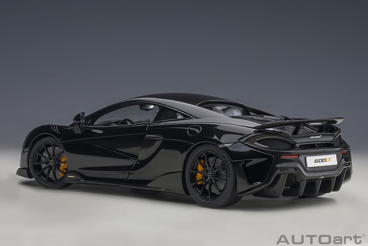 Autoart 1/18 McLaren 600LT 76081 Black/Carbon Roof- Japan Figure Store - #1 Bring To You The Best Japanese Goods