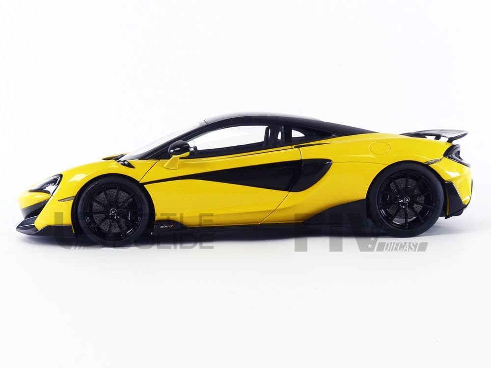 Autoart 1/18 McLaren 600LT Yellow Pearl/Carbon Roof 76082- Japan Figure Store - #1 Bring To You The Best Japanese Goods
