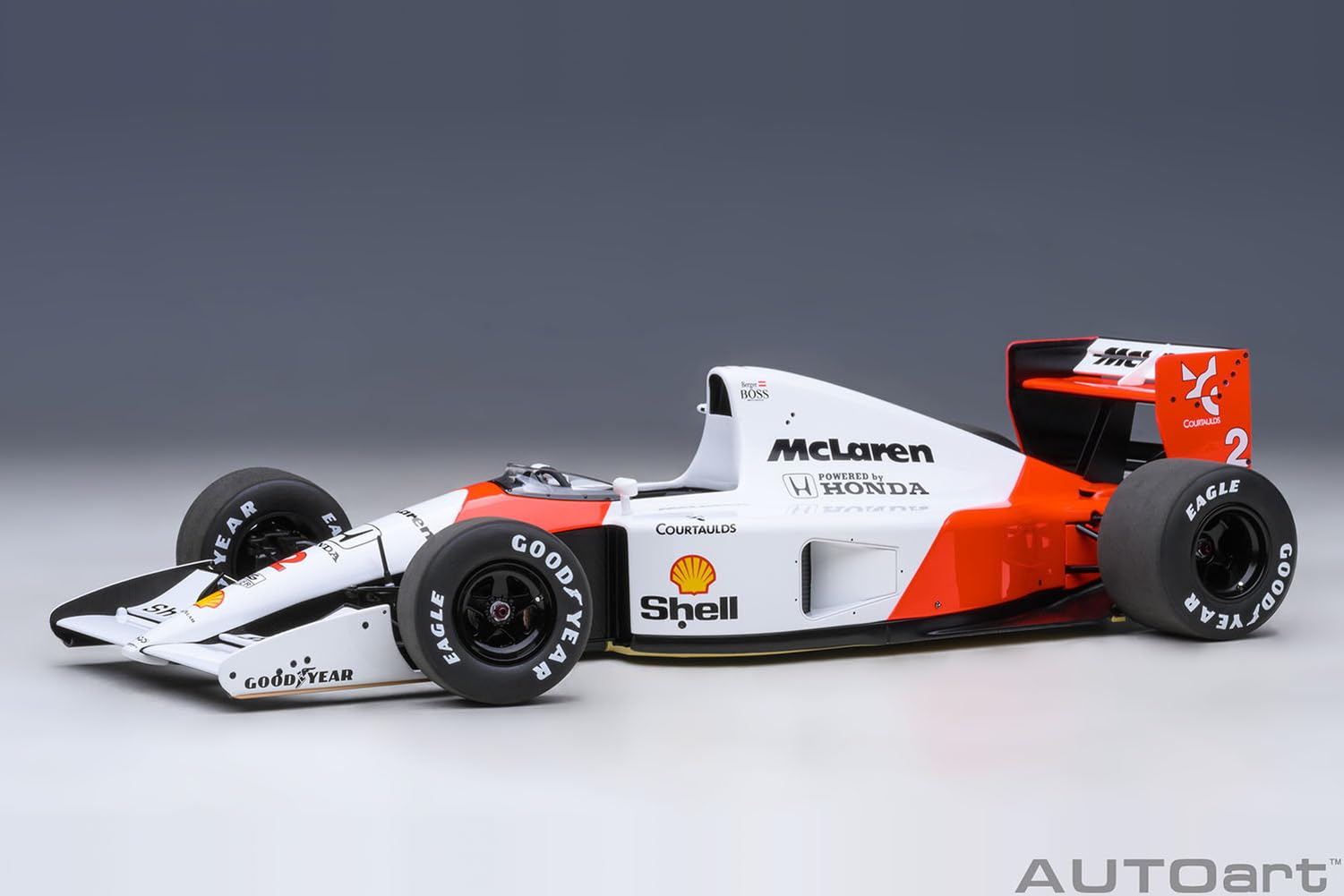 Autoart McLaren Honda MP4/6 1/18 Scale Model 1991 Japanese GP #2 Gerhard Berger- Japan Figure Store - #1 Bring To You The Best Japanese Goods