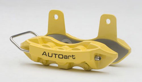 Autoart Yellow Brake Caliper Name Card Holder Finished Product- Japan Figure Store - #1 Bring To You The Best Japanese Goods