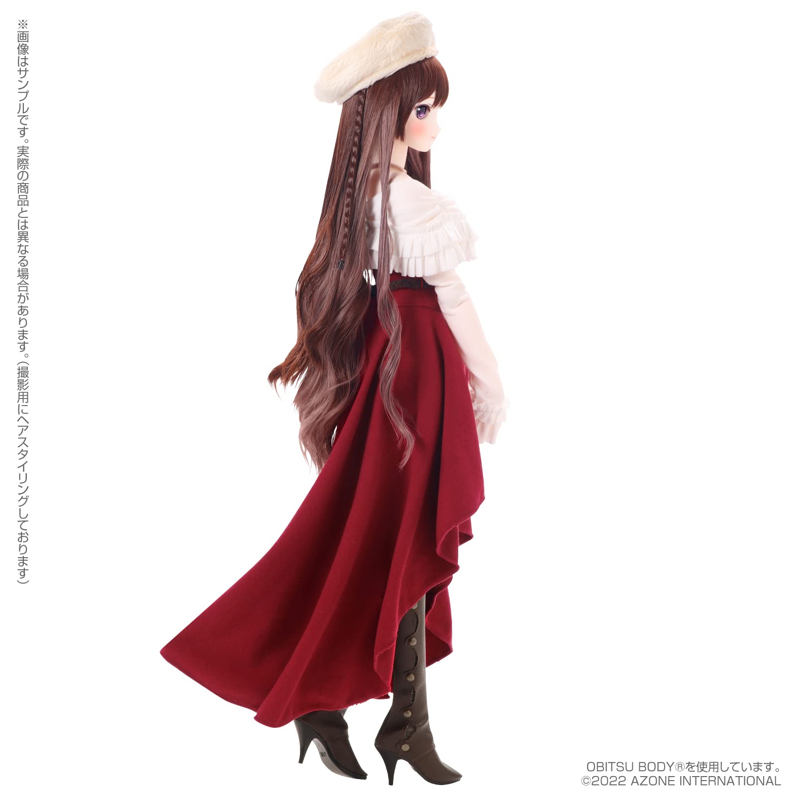 Azone International Narcissenoir X Iris Collect Rino Winter Holiday Red Amaryllis 1/3 Soft Vinyl Figure Doll Japan- Japan Figure Store - #1 Bring To You The Best Japanese Goods