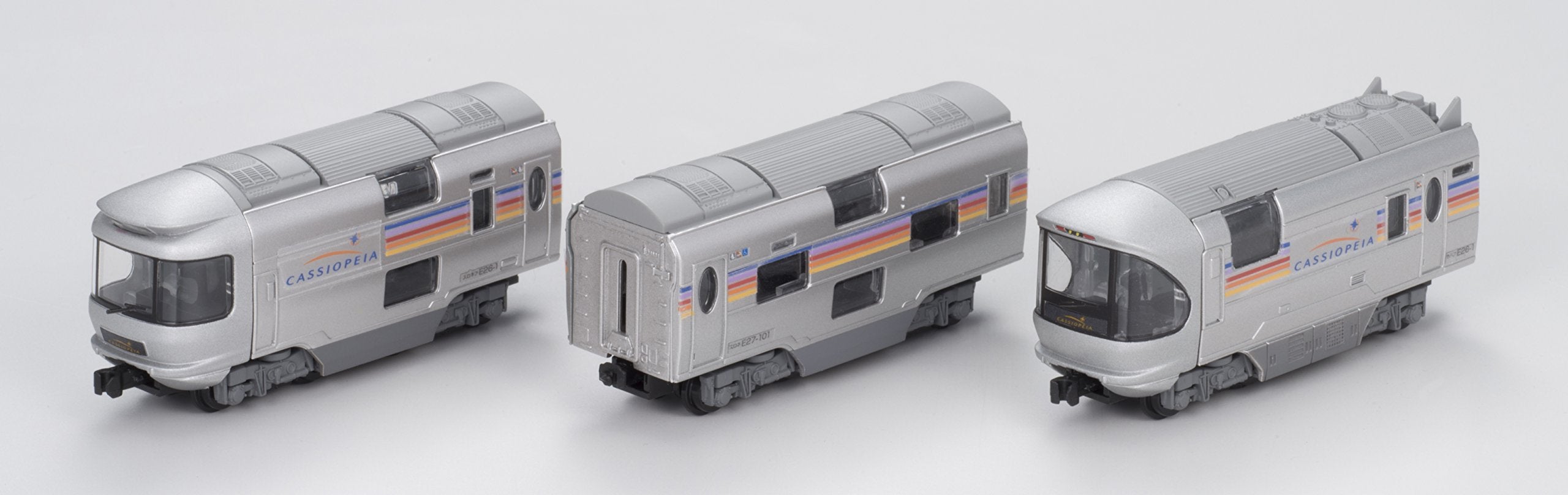BANDAI - B-Train Shorty Sleeping Express 'Cassiopeia' Set B 3 Cars Set - N Scale- Japan Figure Store - #1 Bring To You The Best Japanese Goods