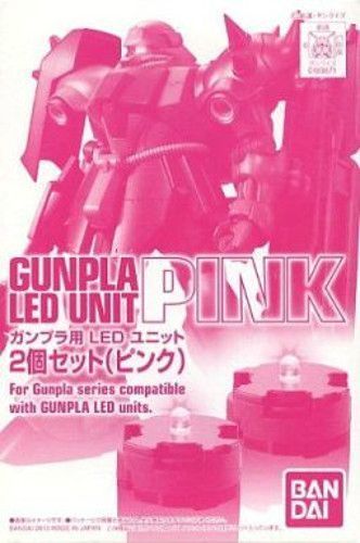Bandai Gunpla Led Unit Pink 2 Pcs Set Model Kit