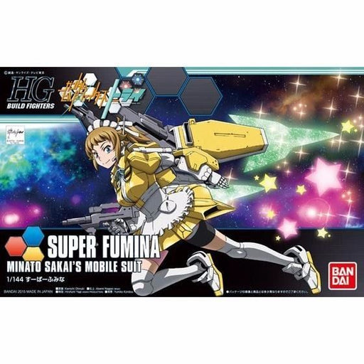 Bandai Hgbf 1/144 Super Fumina Plastic Model Kit Gundam Build Fighters Japan - Japan Figure