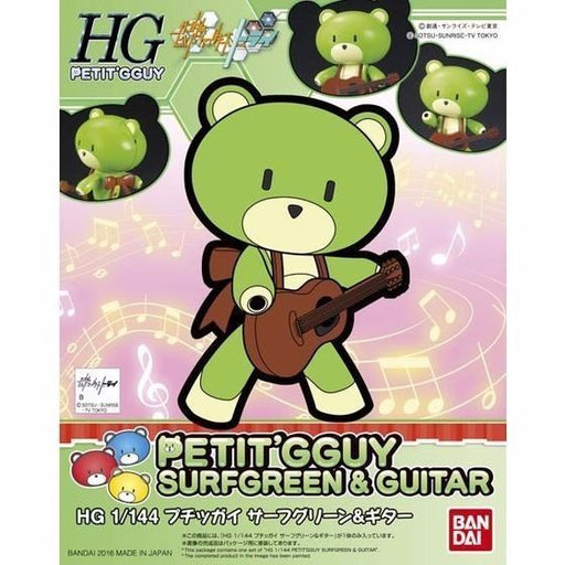 Bandai Hgpg 1/144 Petit'gguy Surfgreen & Guitar Model Kit Build Fighters F/s - Japan Figure