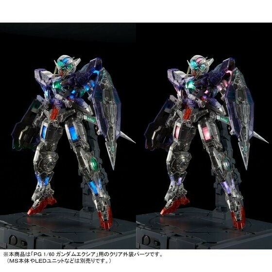 Bandai Pg 1/60 Clear Color Body For Gundam Exia Plastic Model Kit- Japan Figure Store - #1 Bring To You The Best Japanese Goods