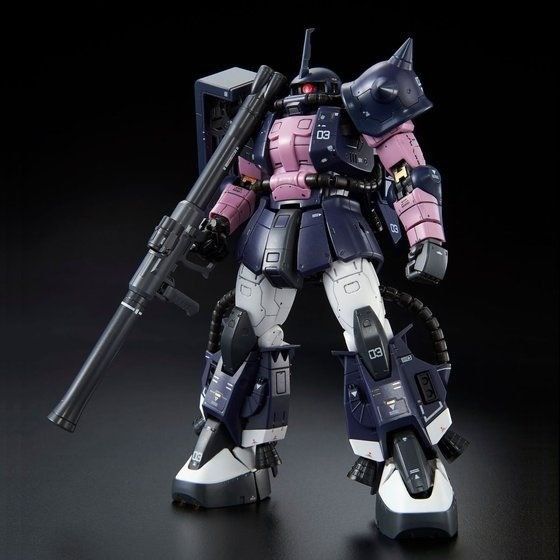 Bandai Rg 1/144 Ms-06r-1a Black Tri-stars Zaku Ii Model Kit Gundam Msv- Japan Figure Store - #1 Bring To You The Best Japanese Goods